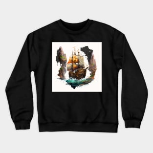 Pirate Ship - the goonies Crewneck Sweatshirt